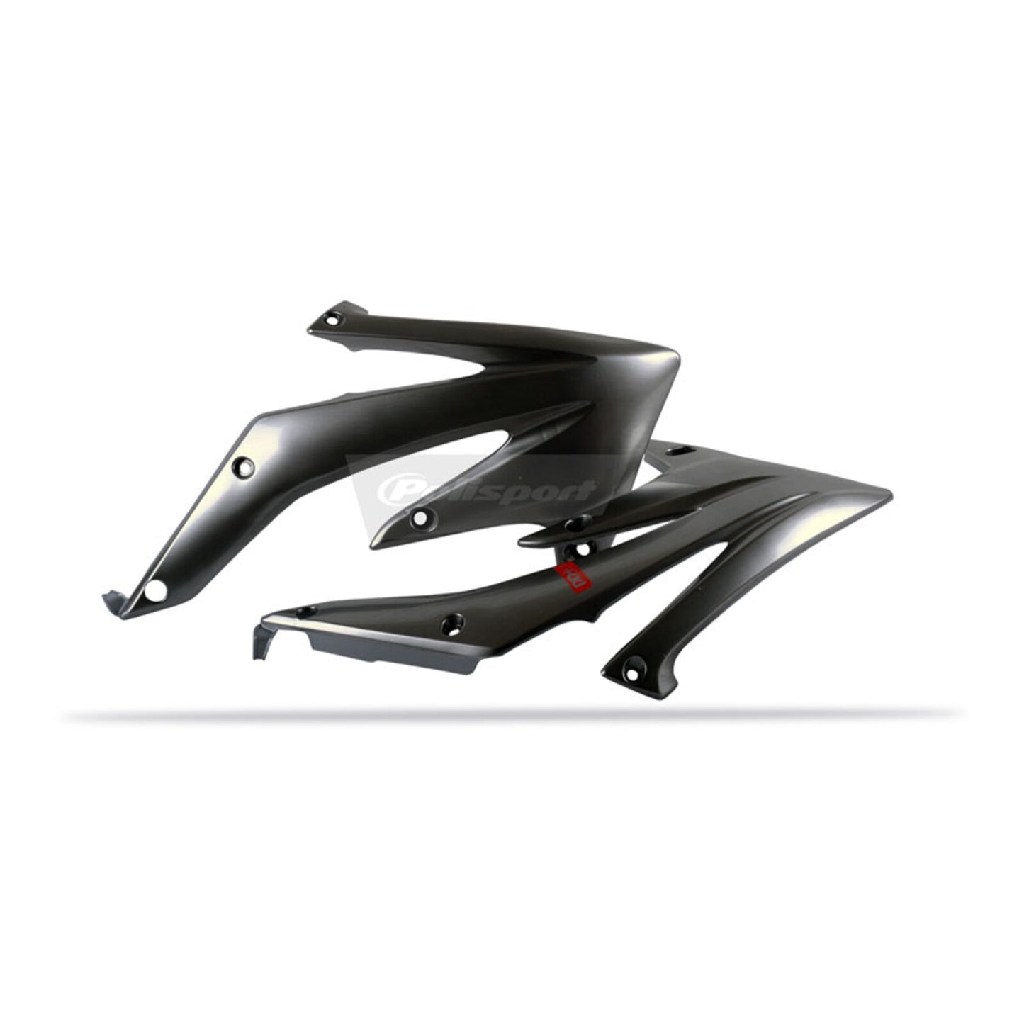 Polisport Radiator Scoops Honda CRF450 ('05-'08) - Brushed Alloy