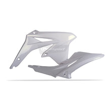 Polisport Radiator Scoops Suzuki RMZ450 ('08-'16) - White