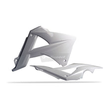 Polisport Radiator Scoops GasGas EC300 '10-'11 - White