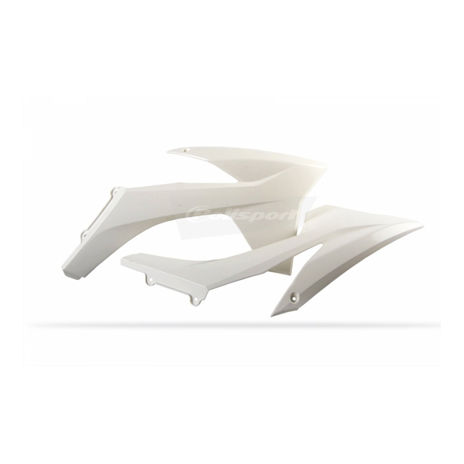 Polisport Radiator Scoops KTM SX/SXF '16 /EXC/EXC-F '17 - White