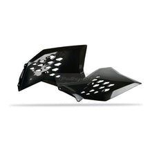 Polisport Radiator Scoops KTM SX '07-'10 /EXC '08-'11 Black