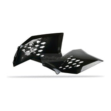 Polisport Radiator Scoops KTM SX '07-'10 /EXC '08-'11 Black