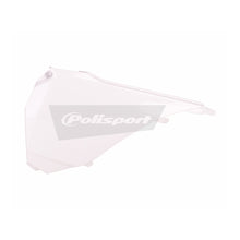 AIRBOX COVERS KTM SX/SXF 13-16 WHT