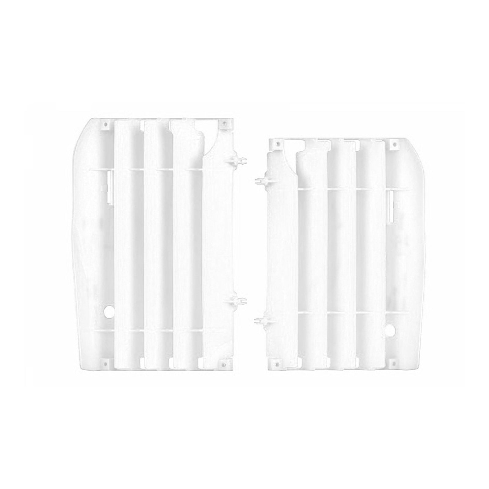 Polisport Radiator Louvers Honda CRF450R ('13-'14) - White