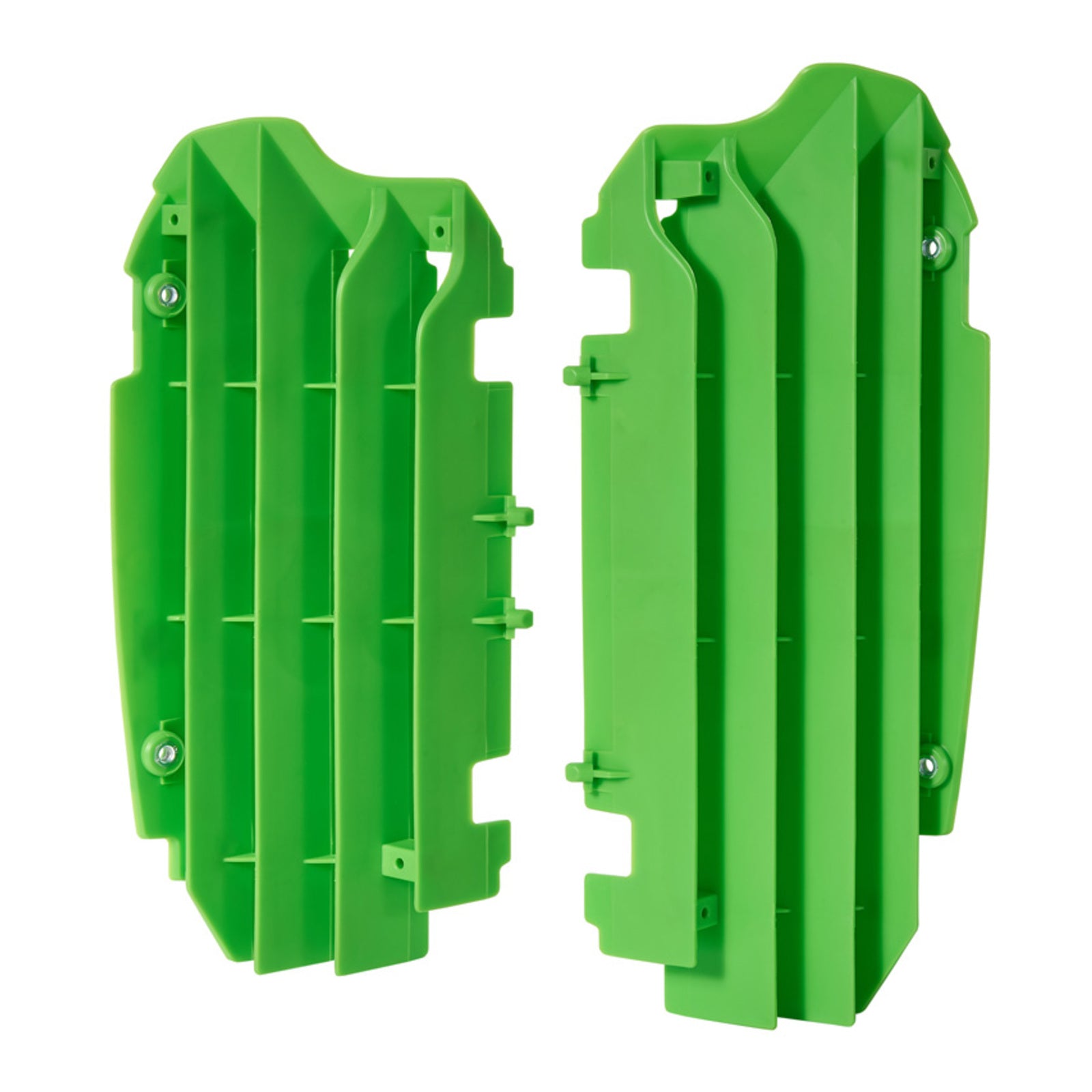 Polisport Radiator Louvers Kawasaki KX250F ('17-) - Green