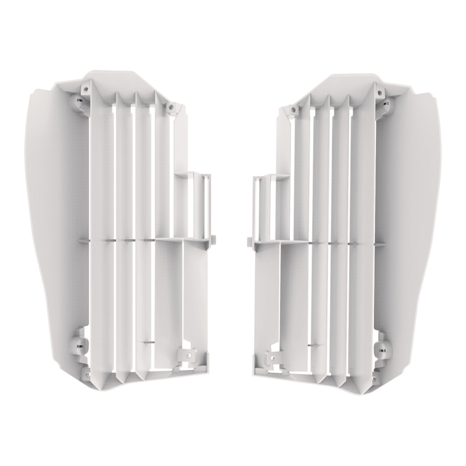 Polisport Radiator Louvers Yamaha YZ450F ('18-) - White