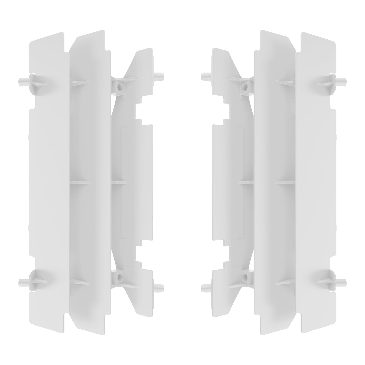 Polisport Radiator Louvers Suzuki RM125 / RM250 / DRZ400 - White