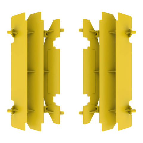 Polisport Radiator Louvers Suzuki RM125 / RM250 / DRZ400 - Yellow