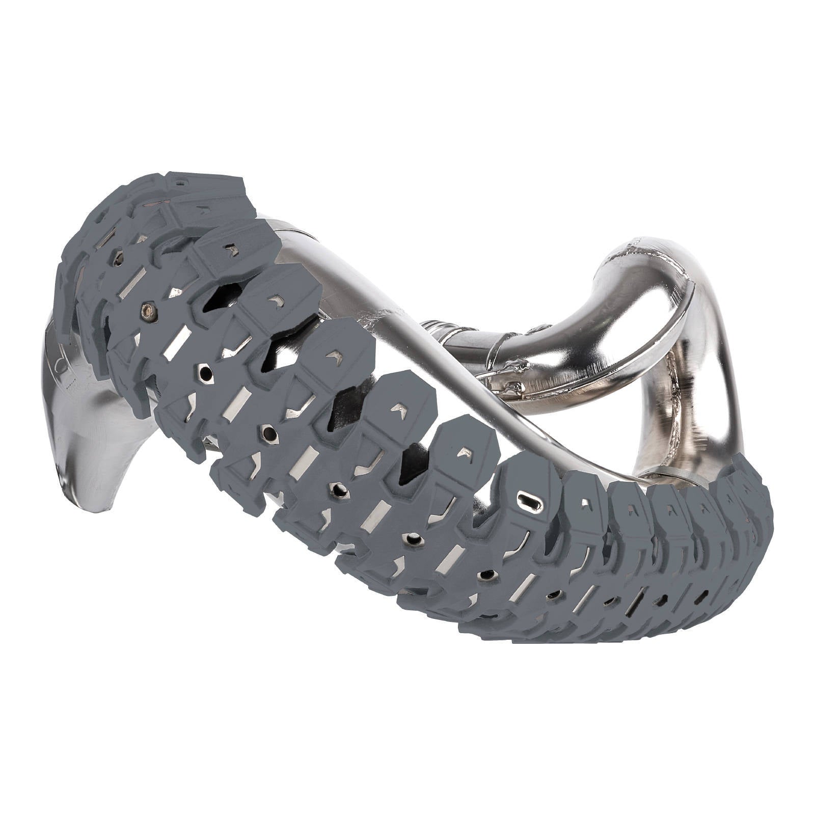 Polisport Armadillo Exhaust Guard - Nardo Grey