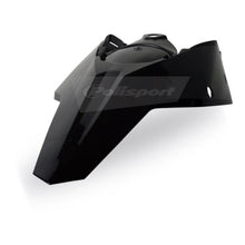 Rear Guard / Side Panel KTM SX '07-'10 /EXC '08-'11 - Black