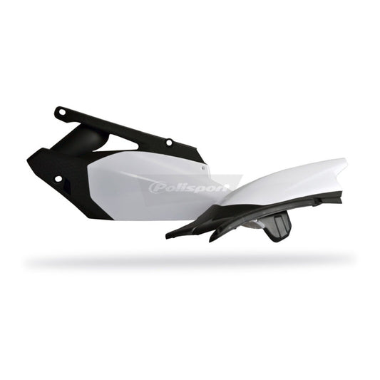 Polisport Side Panels Yamaha YZ450F ('10-'13) - Black/White