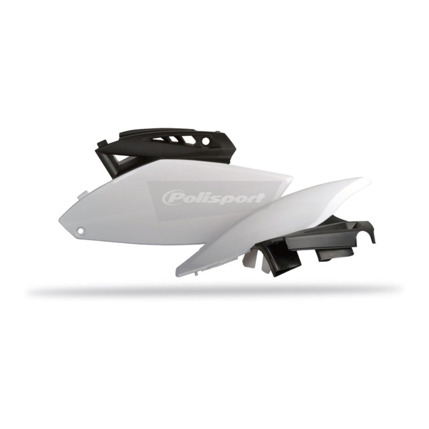 Polisport Side Panels Yamaha YZ250F ('10-'13) - Black/White