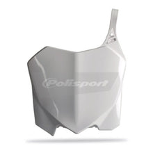 NUMBER PLATE HON CRF250R 10-13 /CRF450R 09-12 WHT