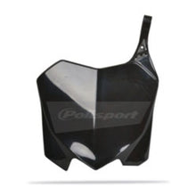 NUMBER PLATE HON CRF250R 10-13 /CRF450R 09-12 BLK