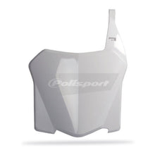 NUMBER PLATE HON CRF250 08-09/450R 08 WHT