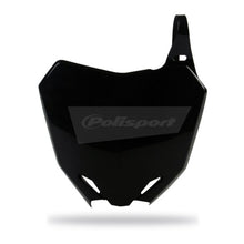 NUMBER PLATE SUZ RMZ250 10-16/ RMZ450 08-16 BLK