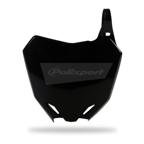 NUMBER PLATE SUZ RMZ250 10-16/ RMZ450 08-16 BLK