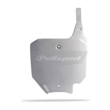 NUMBER PLATE HON CR80 96-02 /CR85 03-06 WHT