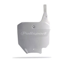 NUMBER PLATE HON CR80 96-02 /CR85 03-06 WHT