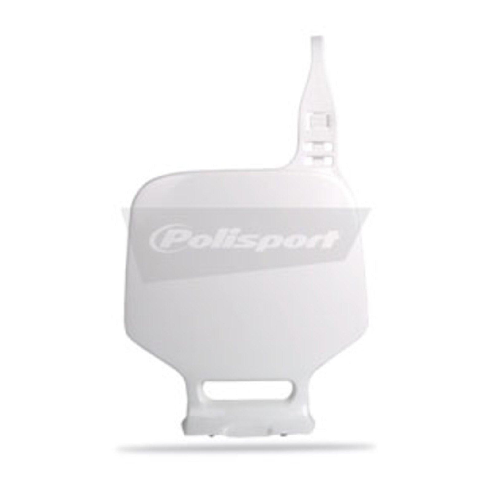 NUMBER PLATE YAM YZ80 93-01 /YZ85 02-14 WHT