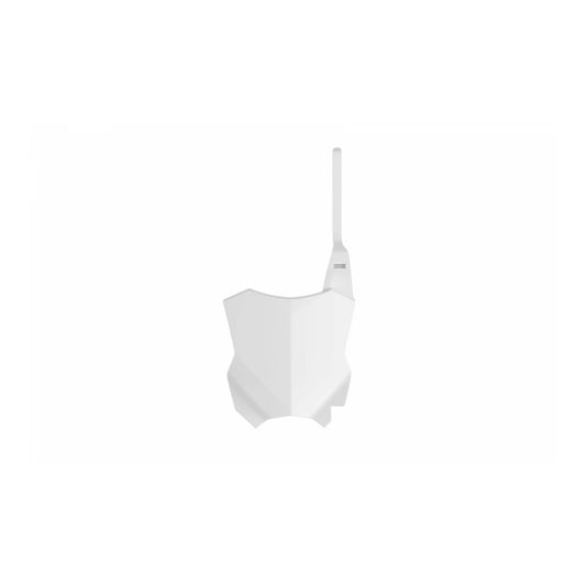 NUMBER PLATE KAW KX250F 17-21 /450F 16-21 WHT