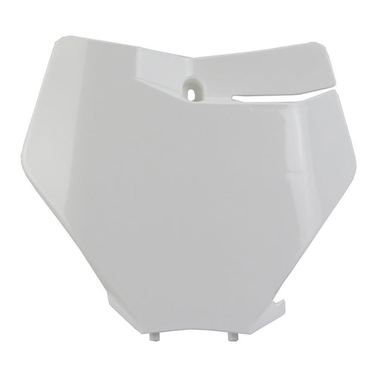 NUMBER PLATE KTM SX / SX-F 2019 - OEM WHT