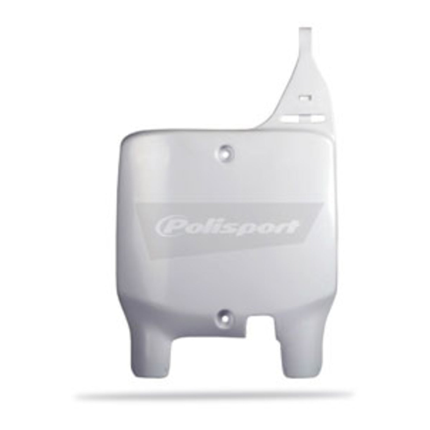 NUMBER PLATE SUZ RM125/250 99-00 WHT