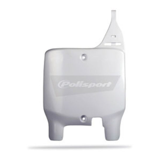 NUMBER PLATE SUZ RM125/250 99-00 WHT