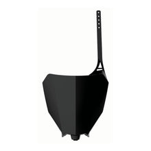 NUMBER PLATE HON CRF450R 17- BLK