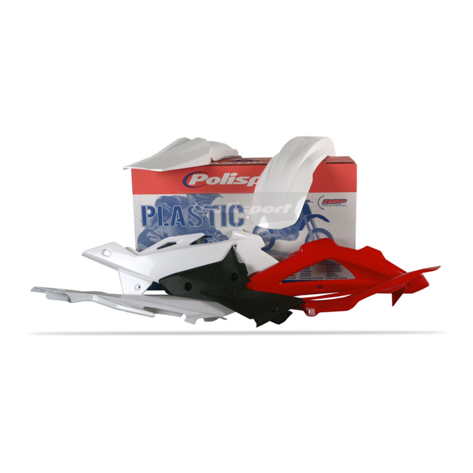 Polisport Kit Husqvarna '05-'07 White Red/Black '07 OEM