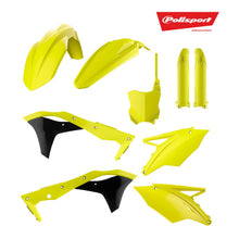 Polisport Kit Kawasaki KX250F '17- Flow Yellow (Includes Fork Guards)