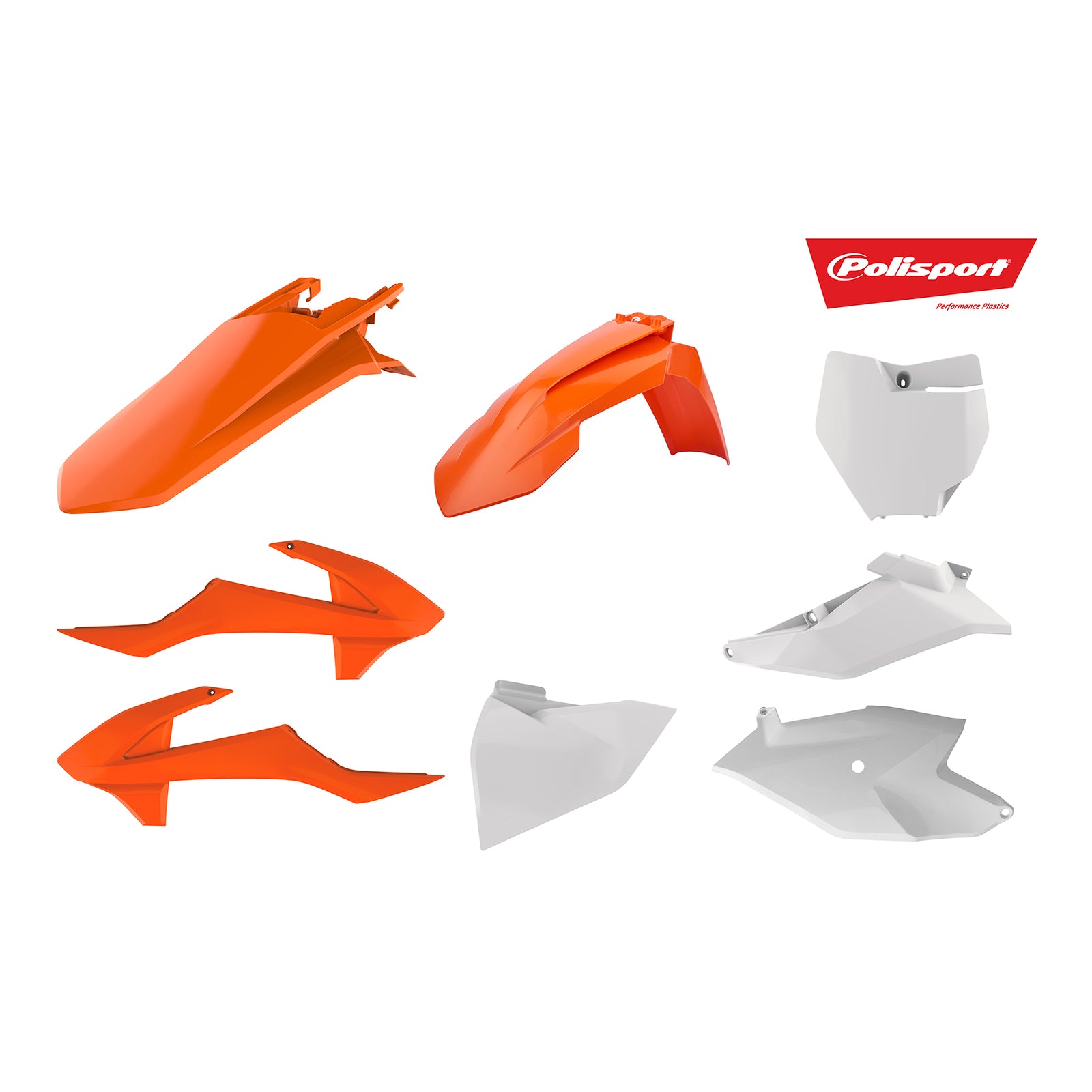 Polisport Kit KTM 85SX '18- OEM Orange/White