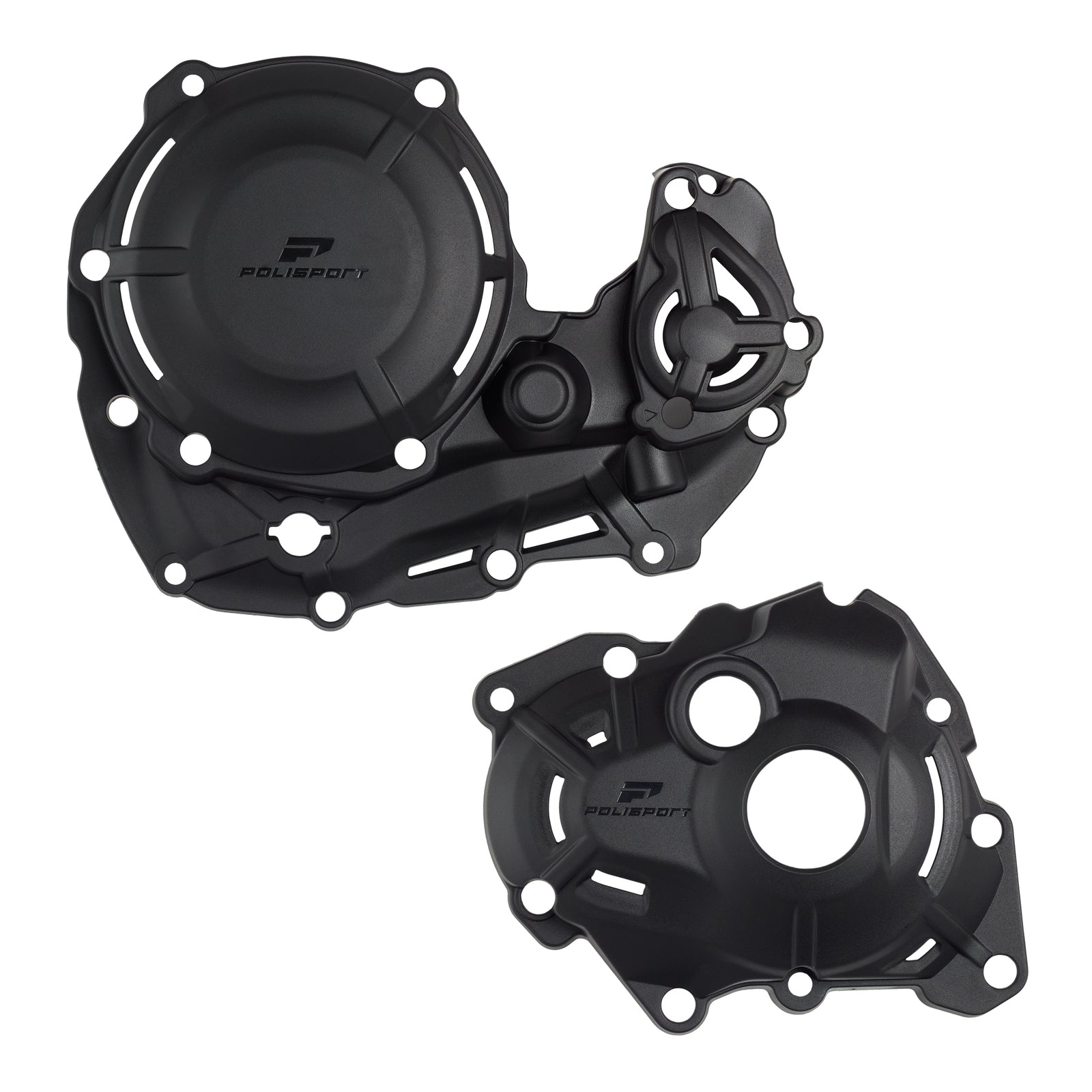 Poli Clutch & Ignition Cover Protector Kit YZ450F '23 - Black