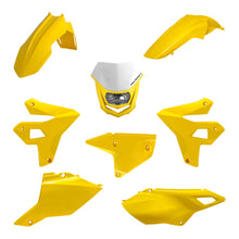 Polisport Restyling Kit with Headlight Suzuki DR-Z400 '00-'24 - Yellow