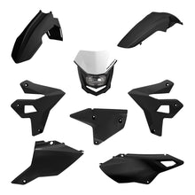 Polisport Restyling Kit with Headlight Suzuki DR-Z400 '00-'24 - Black