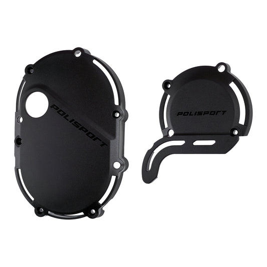 Polisport Engine Covers Kit - Stark Varg - Black