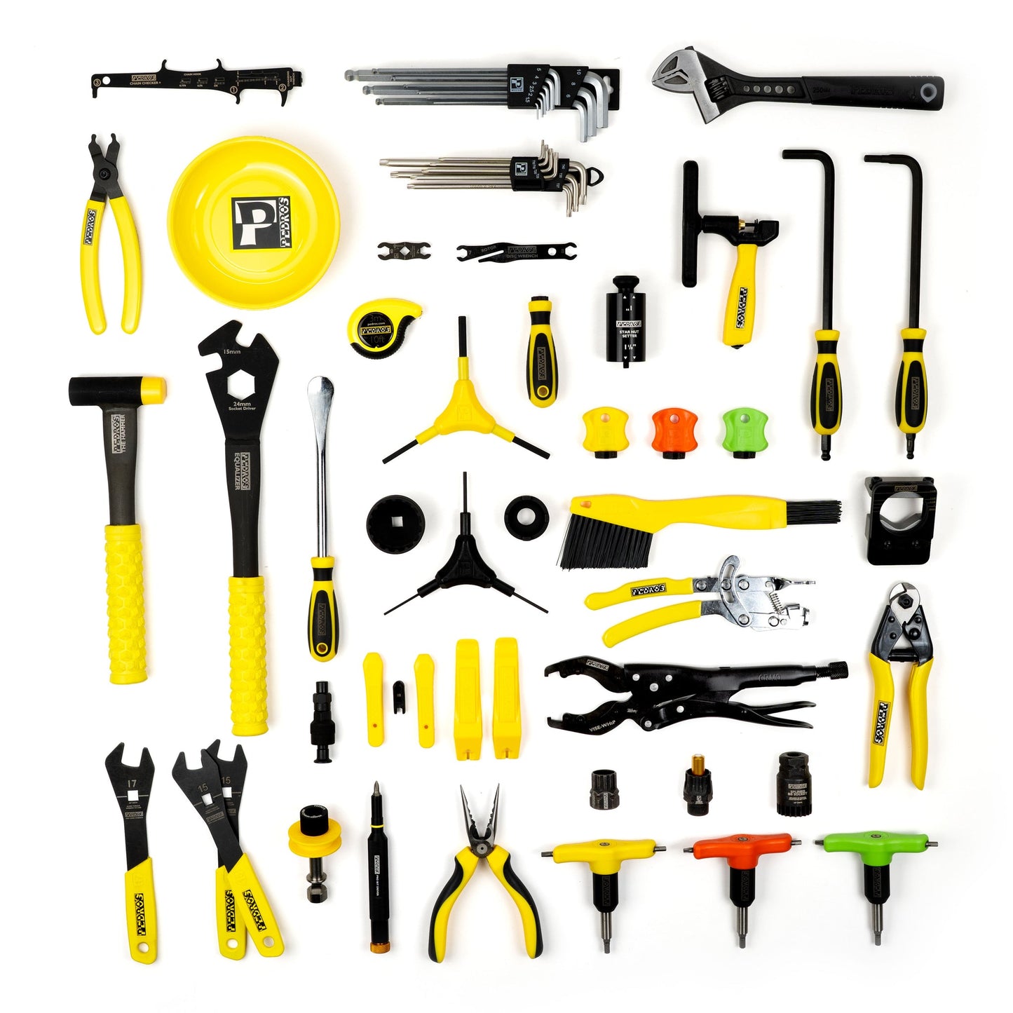 Pedro's Pro Bench Tool Kit - 60-Piece Workshop Tool Set