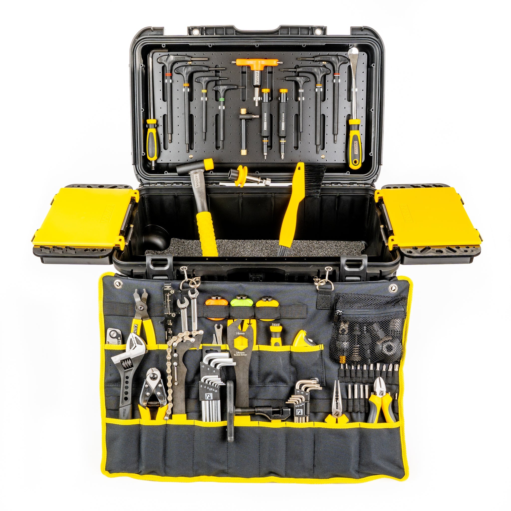 Pedro's Master Tool Kit 4.0 - 59-Tool Professional Event Kit in Wheeled Case