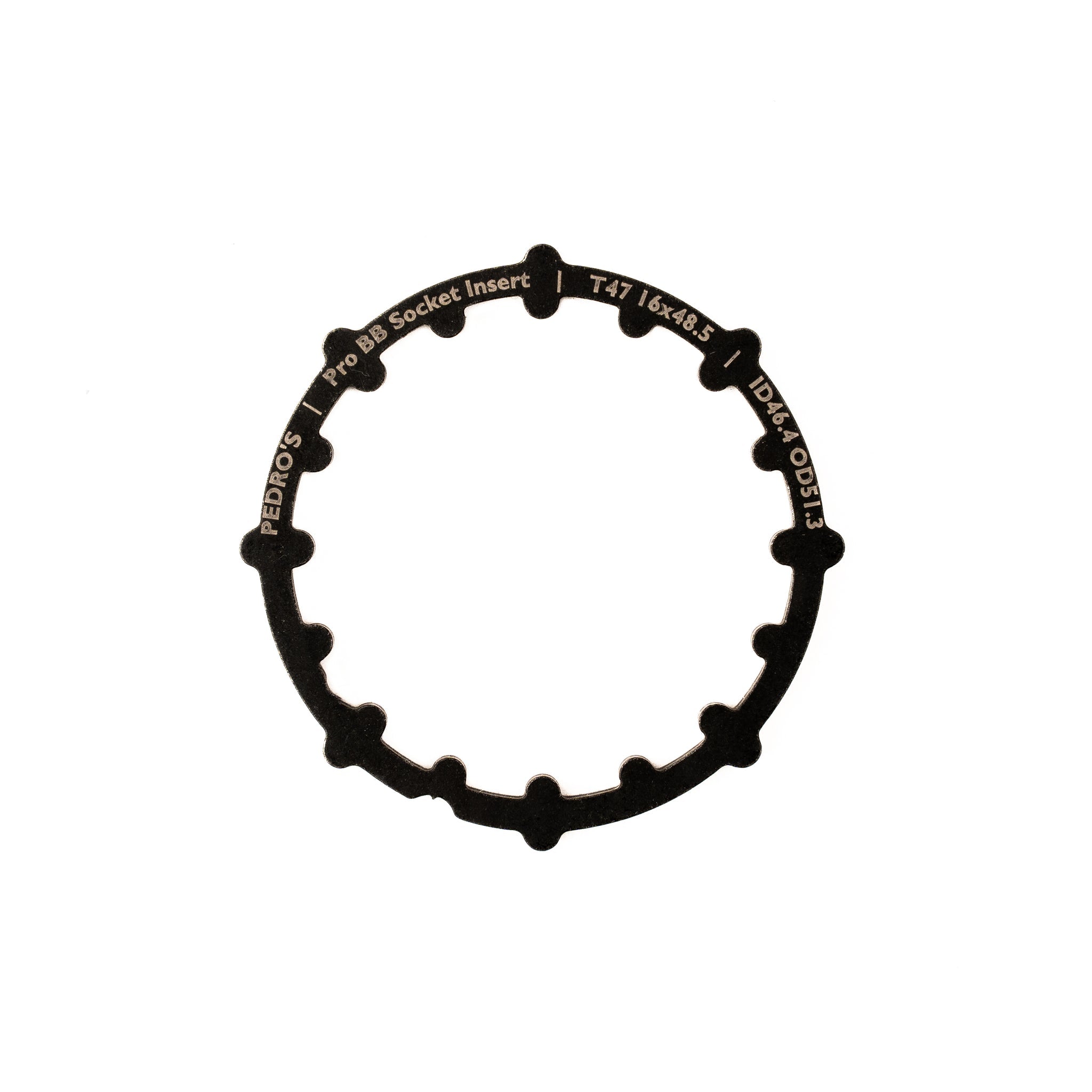 Pedro's Pro BB Socket Insert - T47 16x48.5