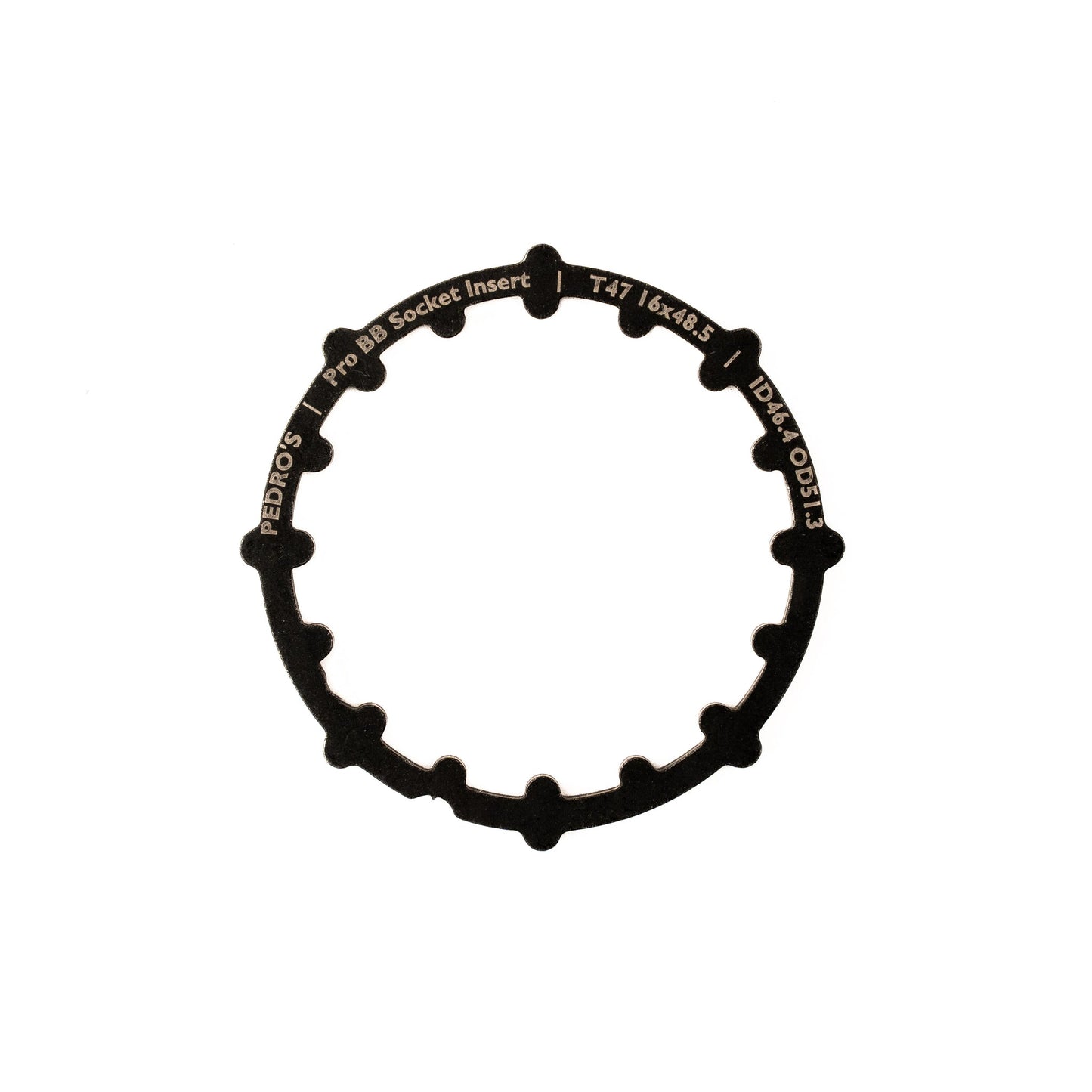 Pedro's Pro BB Socket Insert - T47 16x48.5