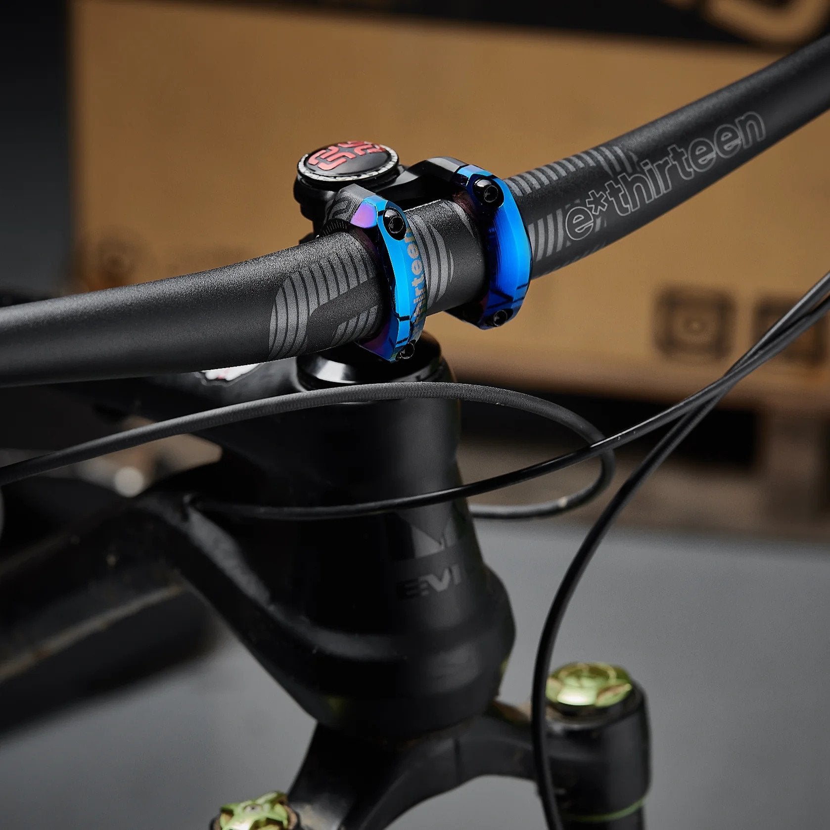 e*thirteen Plus 35 Stem 50mm length 0 Rise Blue