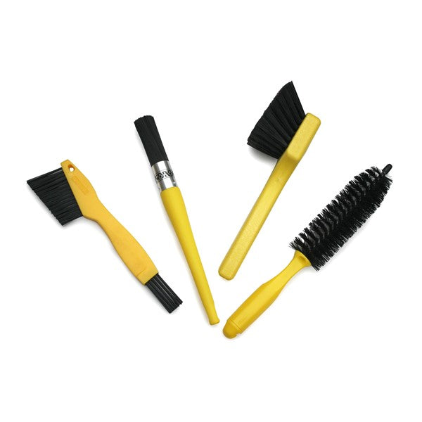 Pedro's Pro Brush Kit - 4-Piece Bike Cleaning Brush Set