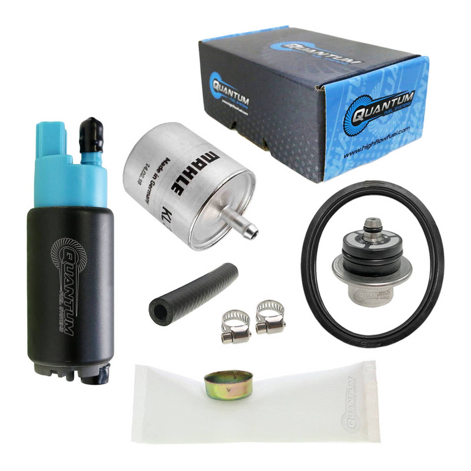 Quantum In-tank EFI Fuel Pump with Regulator, Tank Seal, Filter