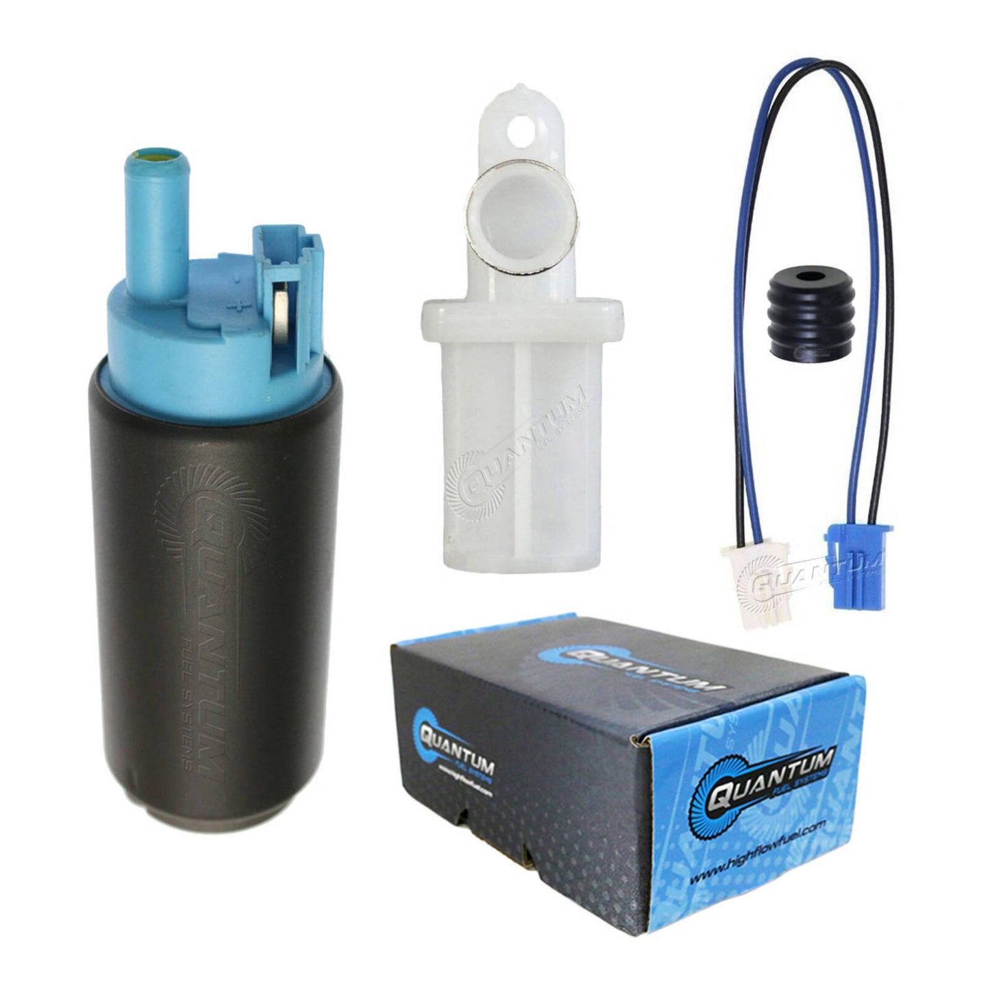 Quantum VST / Outboard EFI Fuel Pump with Filter, Strainer