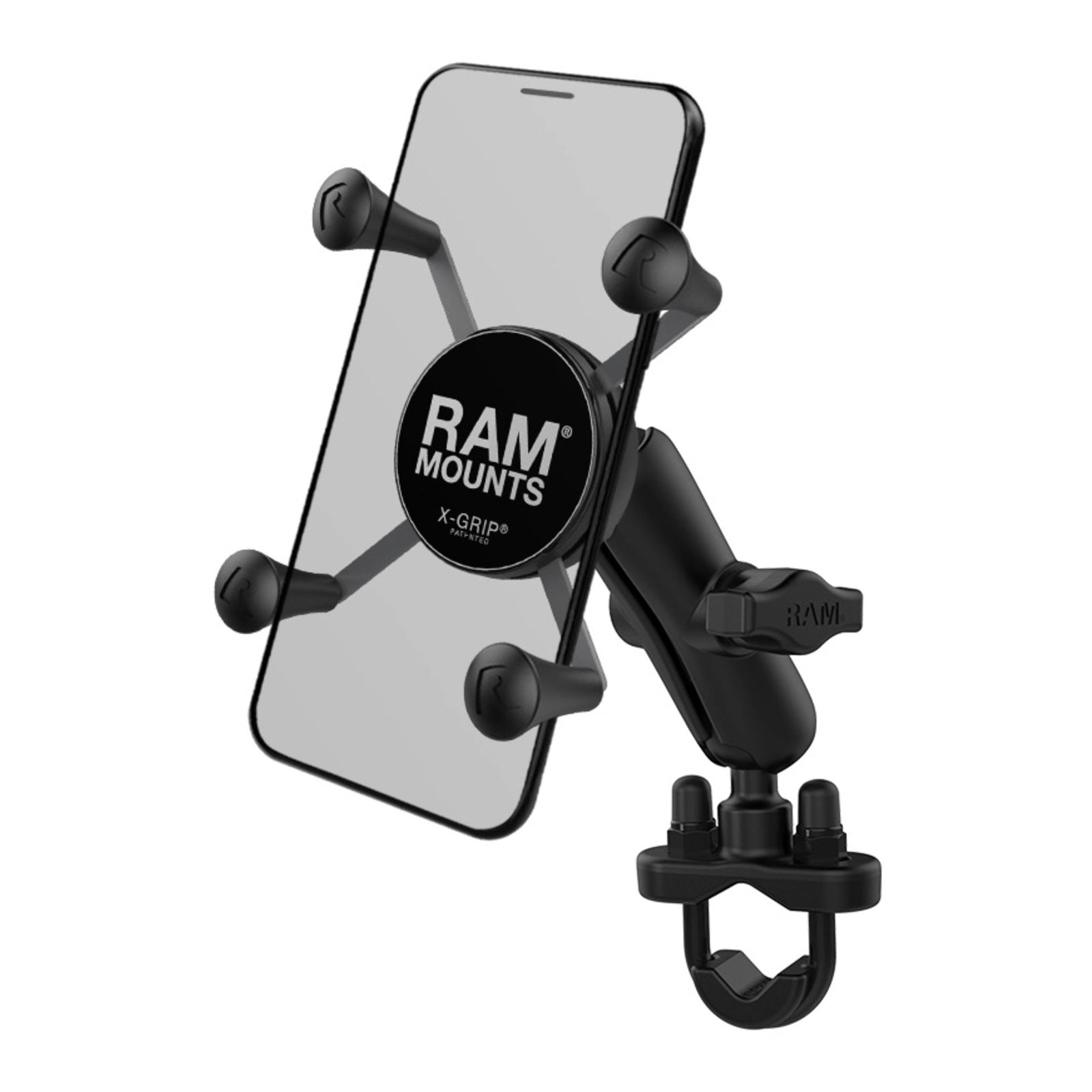 RAM X-Grip Phone Mount with Handlebar U-Bolt Base