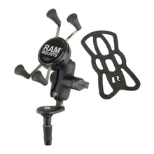 RAM X-Grip Phone Holder with Motorcycle Fork Stem Base