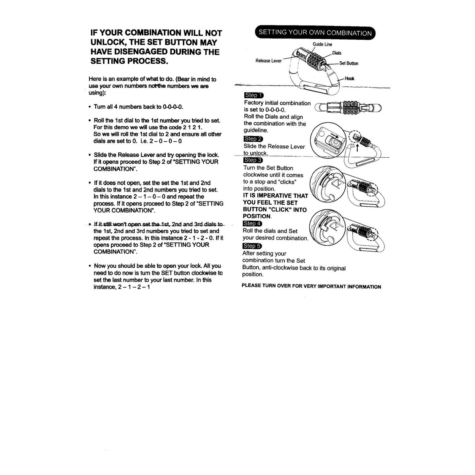 Rocky Creek HelmetLok and Stainless Steel T-Bar Combined