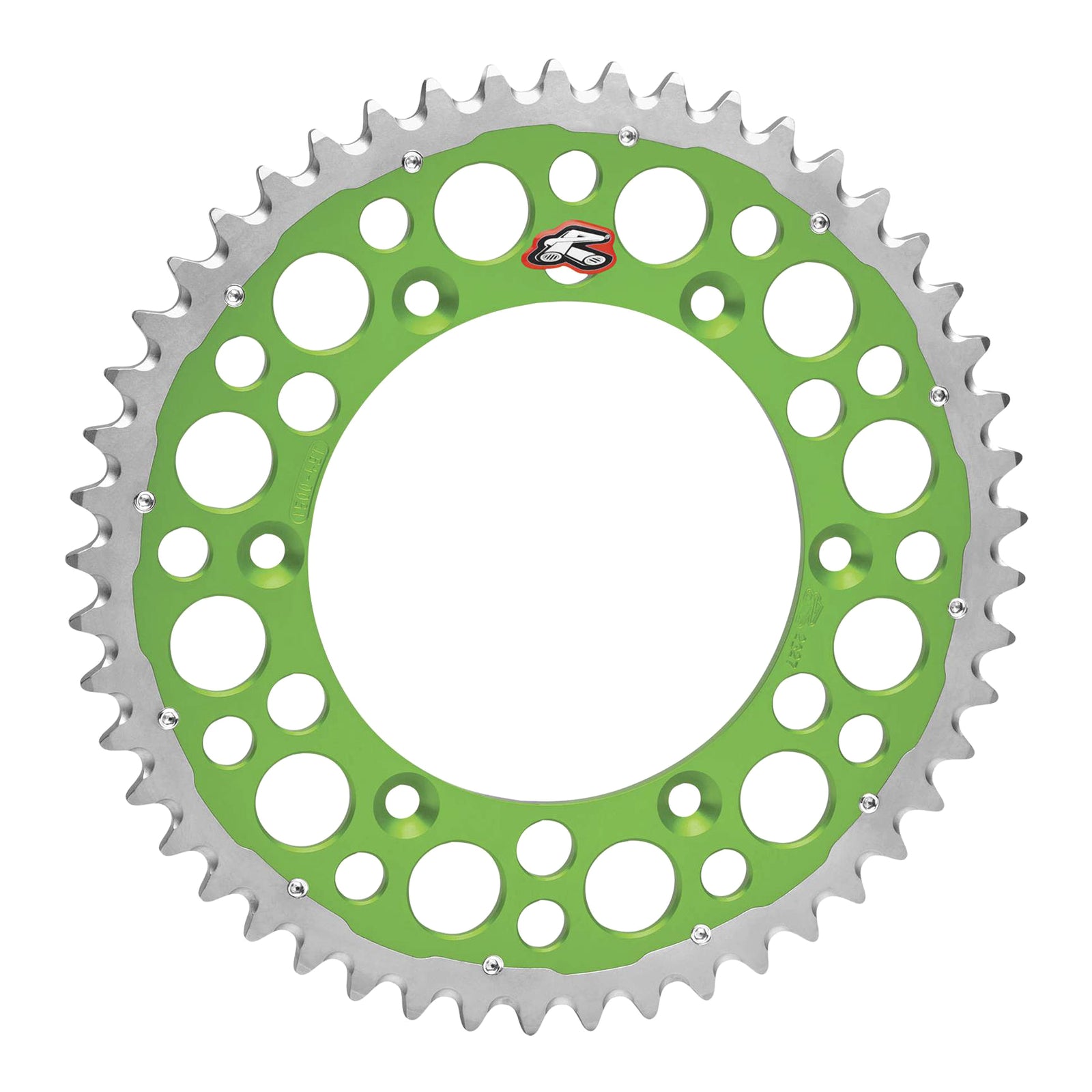 Renthal Sprocket Twinring Green 52T Bi-Metal Grooved Packaged