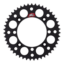 Renthal Sprocket Rear Black 47T Alloy 7075 T6 Grooved