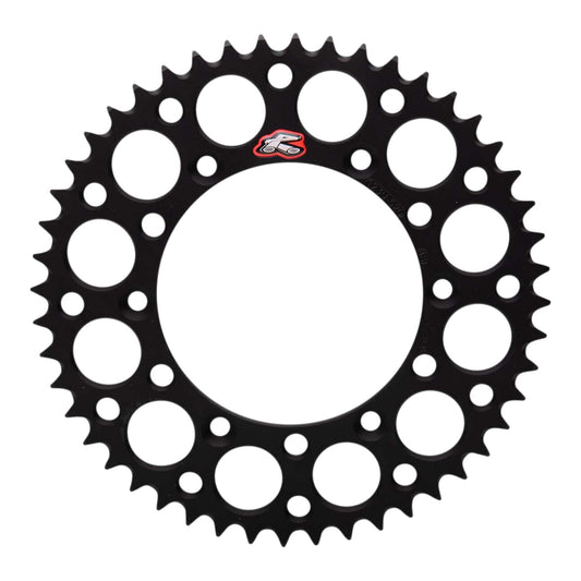 Renthal Sprocket Rear Black 51T Alloy 7075 T6 Grooved Suzuki